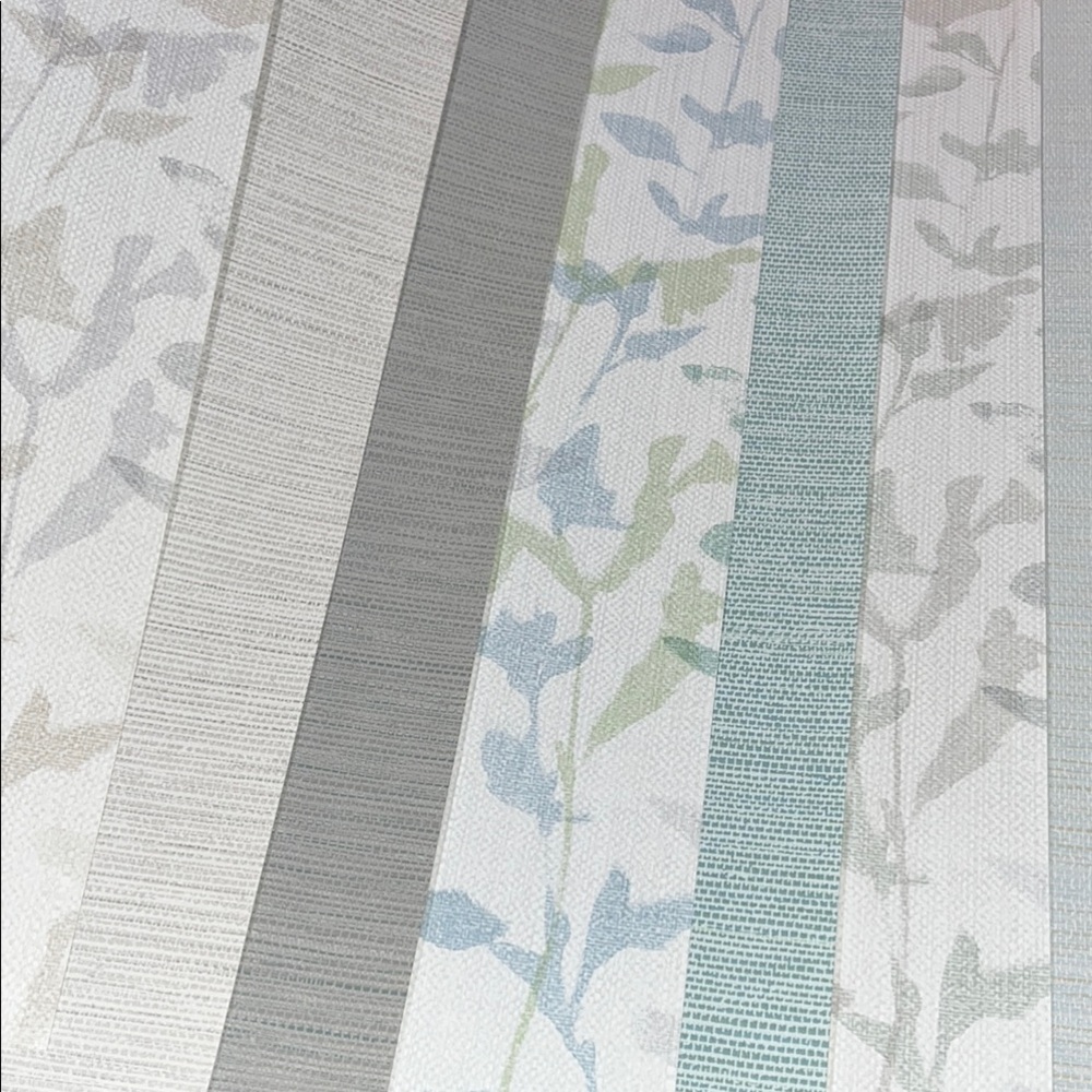 10 Large Floral & Striped textured Wallpaper Sheets samples- 17.5”x15”-17.5”x16”